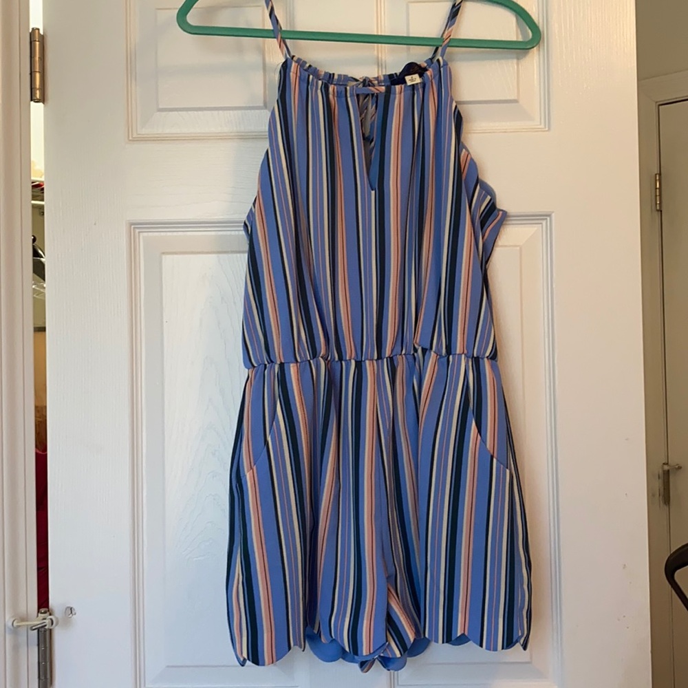 Striped Romper
